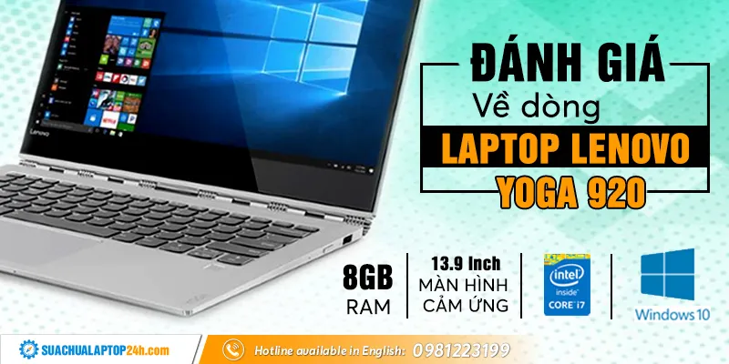 Đánh giá laptop Lenovo Yoga 920
